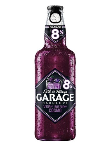 CERVEZA "HARDCORE BERRY COSMO",GARAGE...