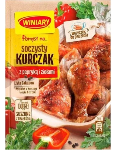 JUGO POLLO PAPEL-HIERBAS , WINIARY  28G