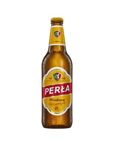 CERVEZA PERLA MIODOWA 6%,500ML