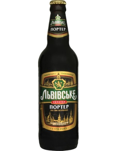CERVEZA LVOVSKOE PORTER 8% ,0.5L