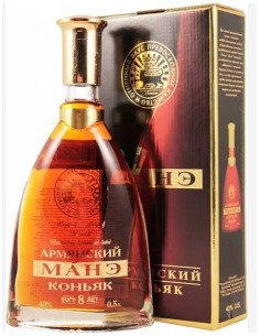 BRANDY MANE 8 AÑOS 40%,500ML