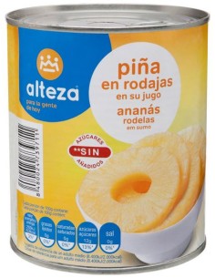 PIÑA ALTEZA SU JUGO 820GRS.