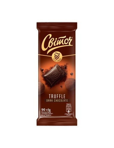CHOCOLATE NEGRO"TRUFA" ,SVITOCH 90G