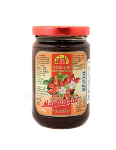 MERMELADA DE ESCARAMUJO JAM&JAM 360 G