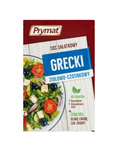 SALSA PARA ENSALADA GRIEGA PRYMAT 9G