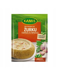 CONDIMIENTO PARA "ZUREK Y SOPA BLANCO",KAMIS 20G