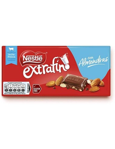 CHCTE.  EXS.FINO ALMENDRAS,NESTLE 125 G