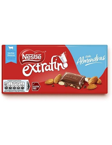 CHCTE.  EXS.FINO ALMENDRAS,NESTLE 125 G