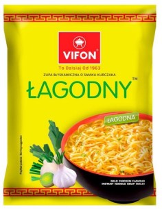 SOPA DE FIDEOS SABOR SUAVE A POLLO VIFON,70G
