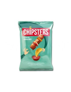 CHIPS CON SABOR SHASHLYK,CHIPSTERS 60G