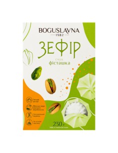 ZEFIR PISTACHIO,BOGUSLAVNA 230G