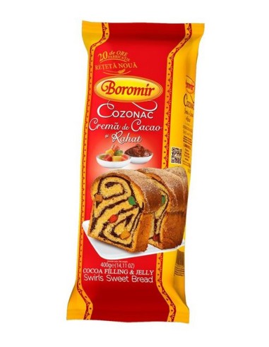 BIZCOCHO CON RAHAT Y CACAO BOROMIR 500G