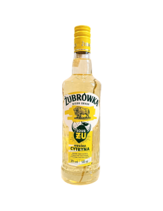 LICOR SABOR LIMON AGRIO BISON GRASS ZUBROWKA 30% 500ML