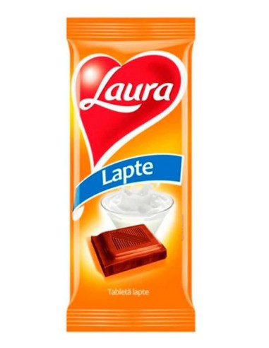 CHOC. DE LECHE, LAURA 90G