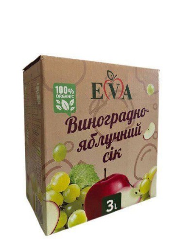 ZUMO MANZANA-UVA ,EVE 3L