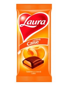 CHOCOLATE CON MELOCOTON LAURA 92G