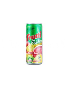 FRUTTI FRESH TUTTI FRUTTI LATA 0.33L