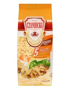 PASTAS CZANIECKI 5 HUEVOS 250G 