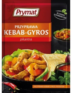 CONDIMENTO PICANTE PARA KEBAB Y GYROS , PRYMAT 30 G