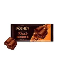 CHOCOLATE NEGRO AIREADO ROSHEN 80G