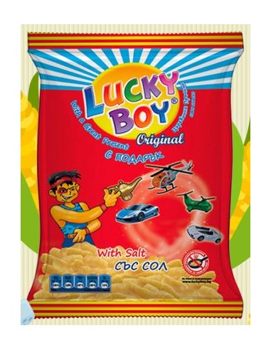 GUSANITOS MAIZ LUCKY BOY 40G