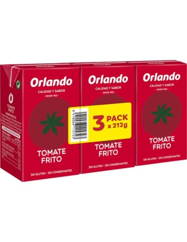TOMATE FRITO ORLANDO BRIK PK-3 636G