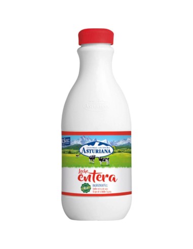LECHE  ENTERA ,ASTURIANA 1`5 L