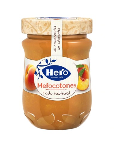 CONFITURA HERO MELOCOTON TARRO 345G