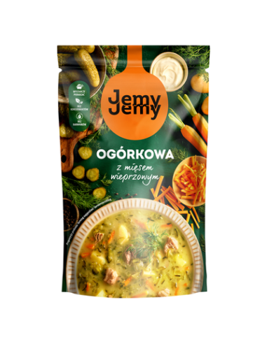  SOPA DE PEPINO CON CARNE DE...