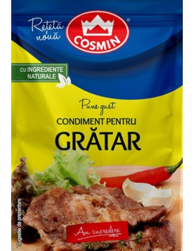 CONDIMENTO PARA PARRILLA COSMIN 20G