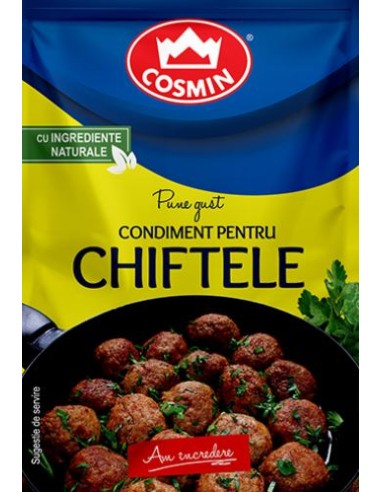 CONDIMENTO PARA ALBONDIGAS COSMIN 20G