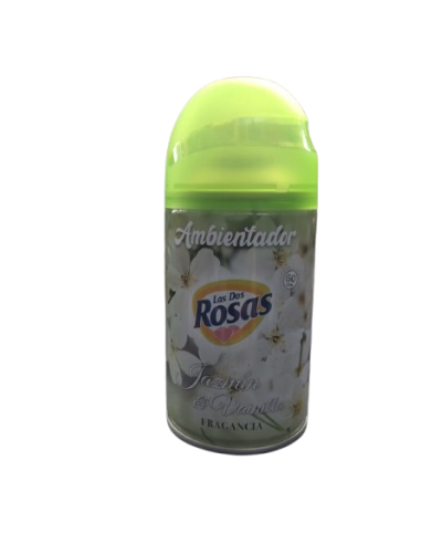 AMB.RECAMBIO VAINILLA Y JAZ 2 ROSA 250ML