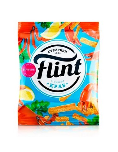 PAN TOSTADO SABOR CANGREJO,FLINT 70G