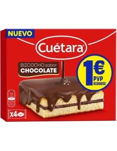 BIZCOCHO SABOR CHOCOLATE,CUETERA 112G 2