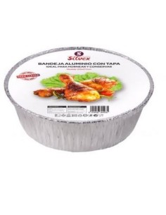 BANDEJA MD ALUMINIO POLLO 2UD