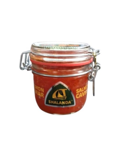 HUEVAS DE SALMON TARRO DE CRISTAL SHALANDA 230G