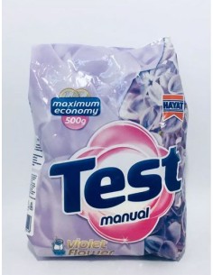 DETERGENTE EN POLVO VIOLETA FLOWER TEST 500G