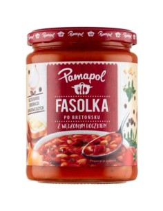 ALUBIAS ESTILO BRETON CON BACON PAMAPOL  500G