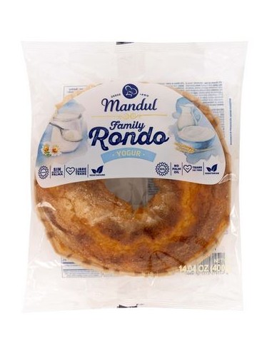 BIZCOCHO REDONDO DE ALMENDRA,MANDUL 400G