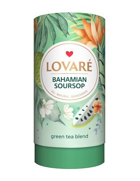 TE VERDE "BAHAMIA SOURSOP" TUBO,LOVARE 80G