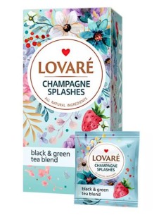 TE "CHAMPAGNE SPLASHES",LOVARE