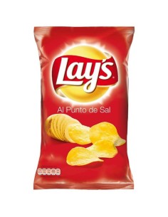PATATAS AL PUNTO DE SAL 125GR LAYS