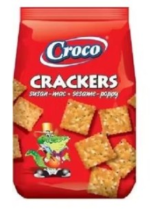 CRACKERS SESAMO/AMAPOLA  CROCO 100G