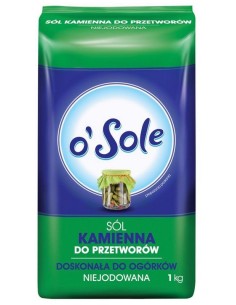 CENOS SAL DE ROCA, NO YODADA, PARA CONSERVAS 1KG