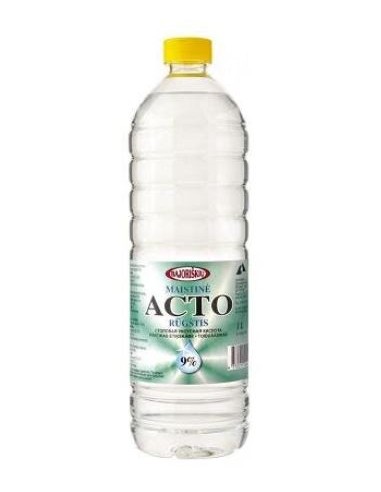 ACIDO ACETICO DE MESA,ACTO 9%,1L