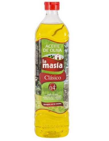 ACEITE OLIVA LA MASIA 0.4%,1 LT