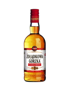 VODKA GUINDAS Y CHOCOLATE NEGRO ZOLADKOWA GORZKA 30% 500ML 2