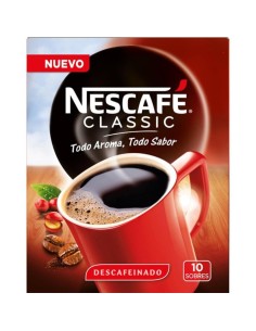 CAFE SBLE. NESCAFE DESCAF. SOBRES PK.10 2