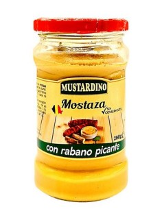 MOSTAZA RABANO PICANTE MUSTARDINO 280G