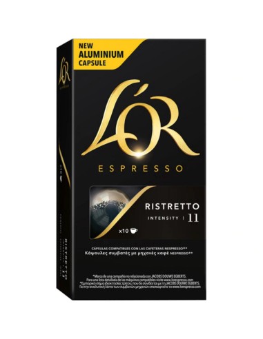CAFE  RISTRETTO,LOR 10CAP. 
